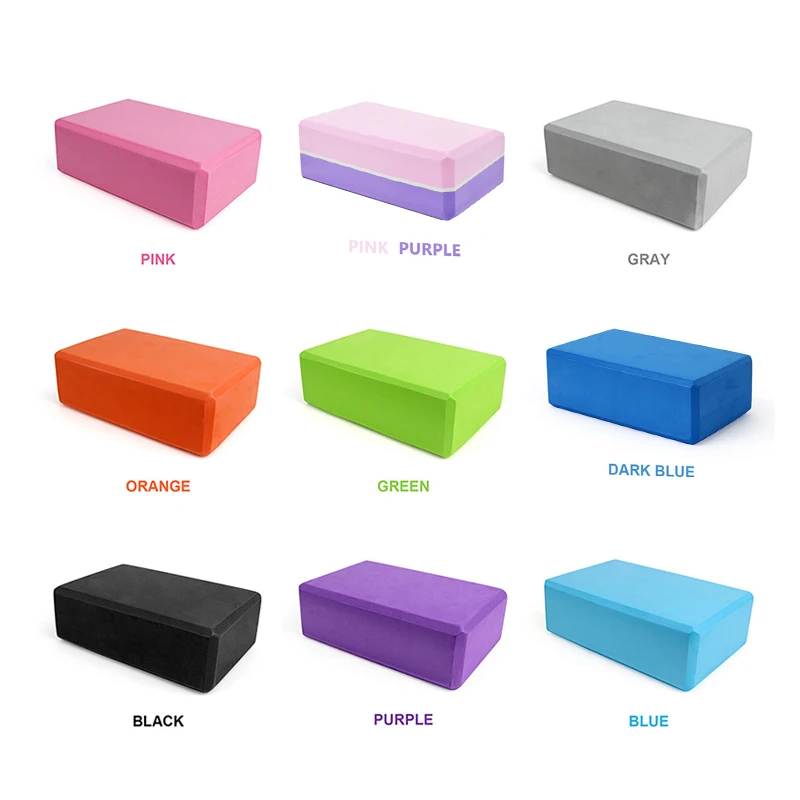 Pilates Yoga Block Exercises - EVA-Schaum Yoga Block Requisiten Ziegel Gym