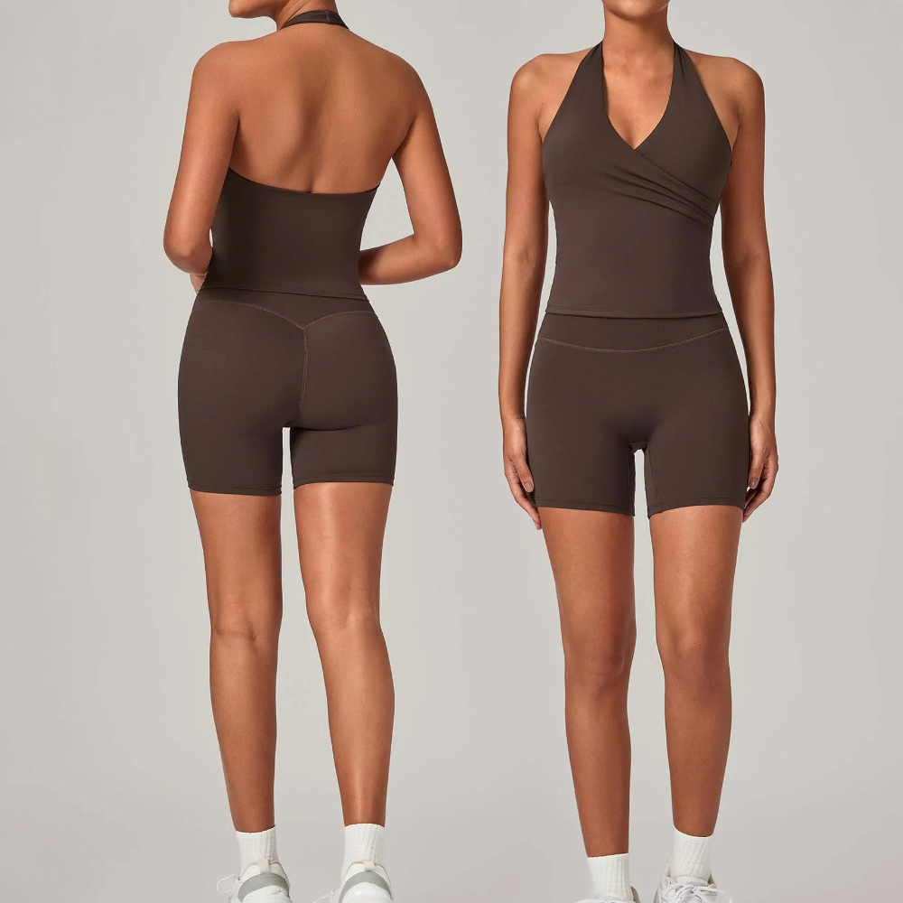 Pilates Yoga Jacket - 2-teiliges Damen-Sportset für Fitness und Jogging