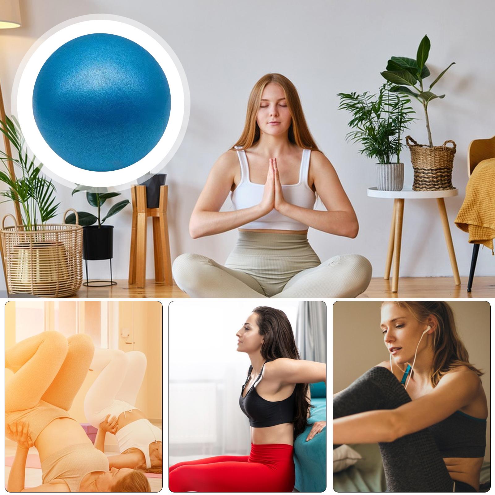 Pilates Toning Ball - 15 cm Yoga Ball Explosionsgeschützte Frosted