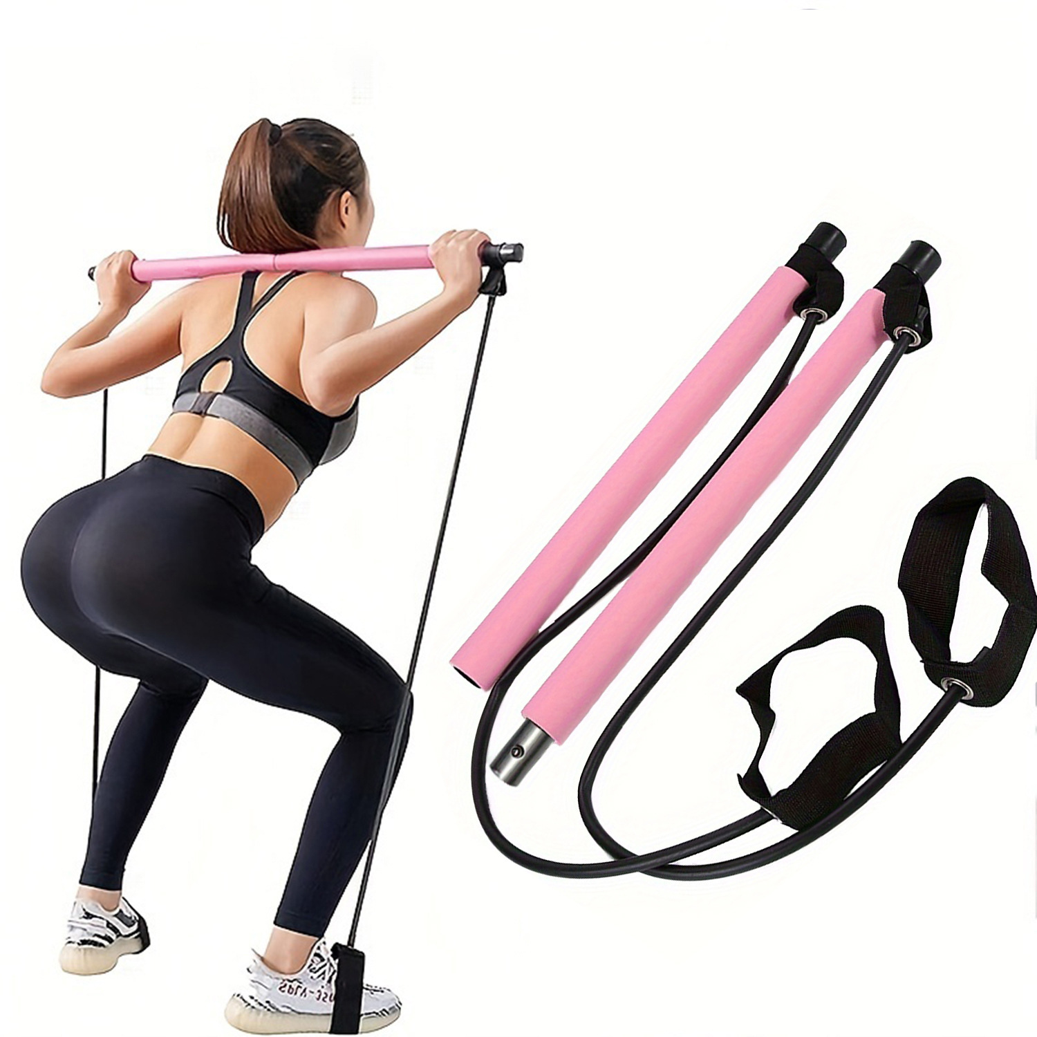 Pilates And Yoga Combined - Multifunktionale Pilates Bar Kombination Fitness Yoga
