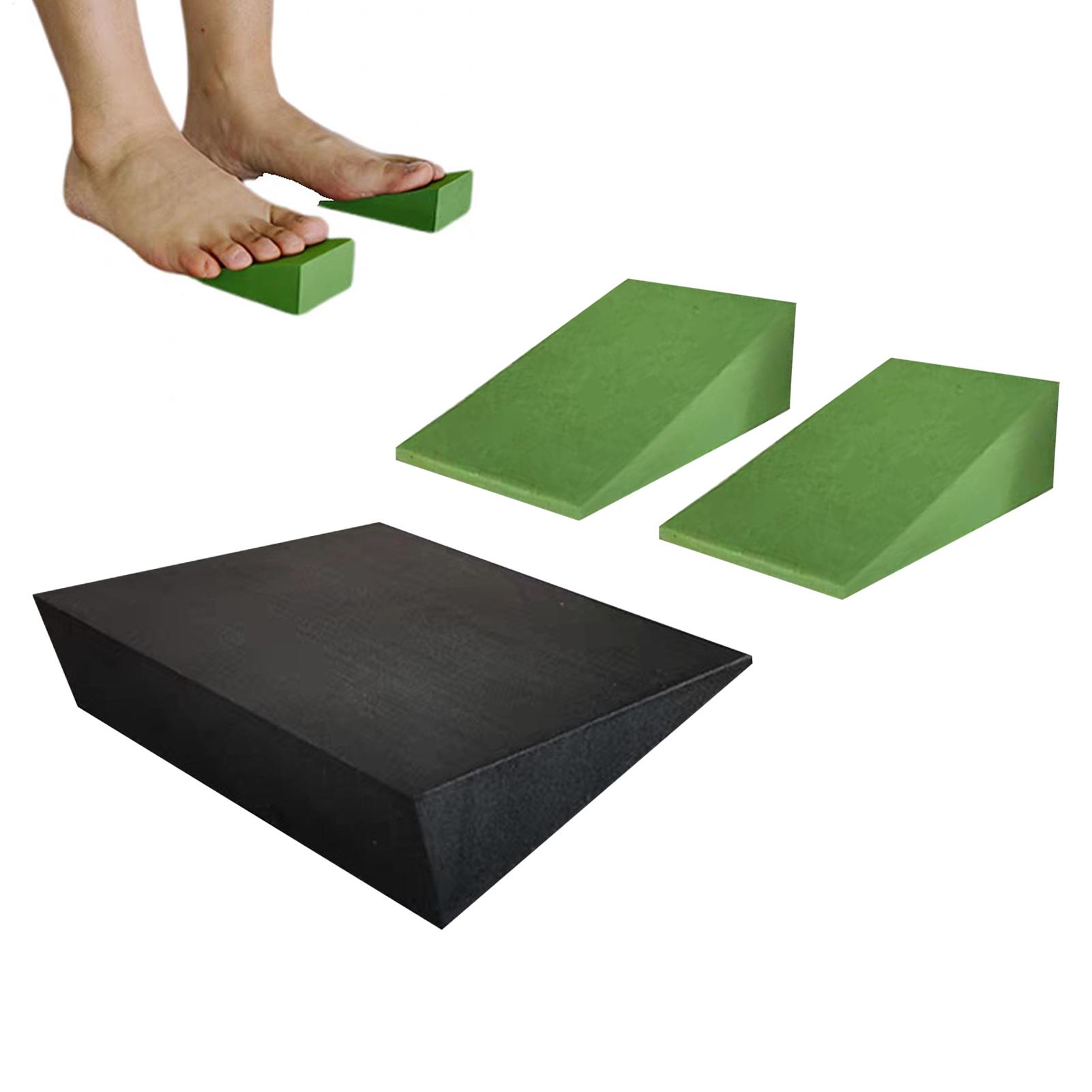 Pilates Yoga Block Exercises - 3-teiliges Yoga-Keil-Set aus EVA-Schaumstoff, Yoga-Keil, Stretch-Schrägbretter,