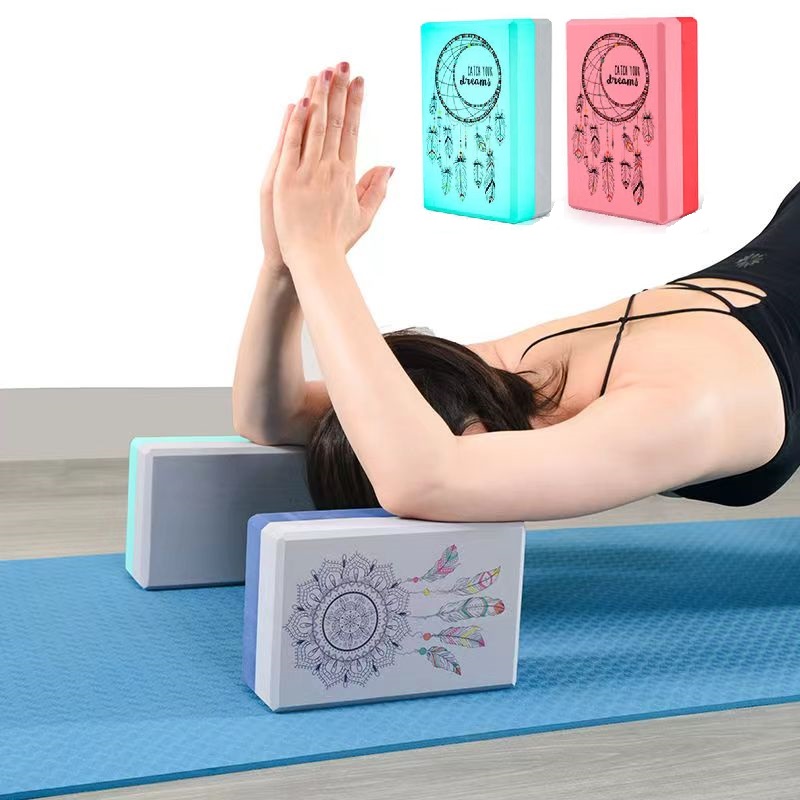 Zwei Farben Eva Yoga Blöcke Fi – Pilates Yoga Block Exercises Bewertung und Preis