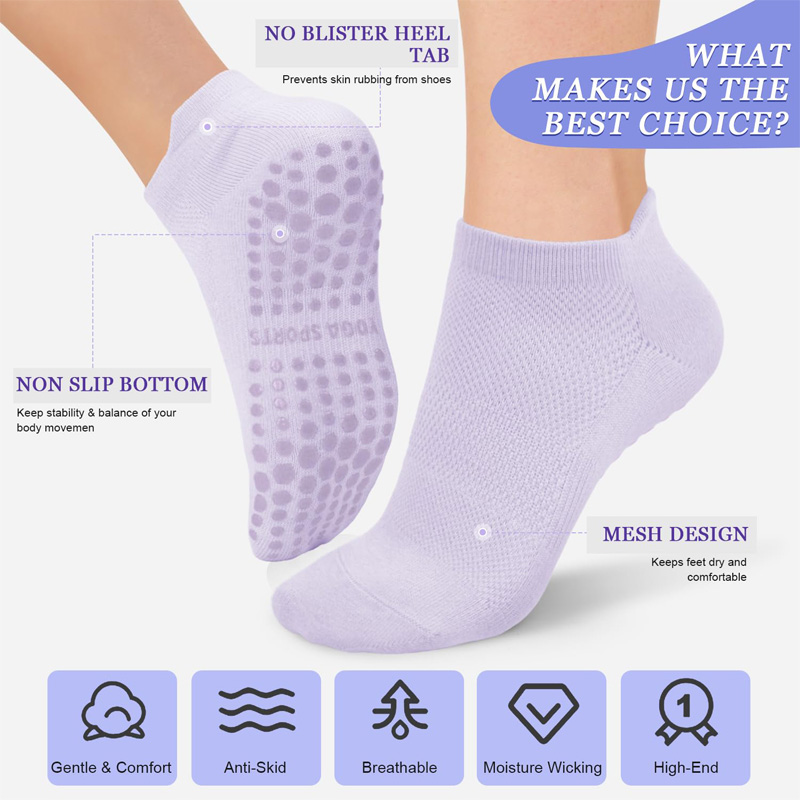3 Paar Yoga-Socken für Damen,  – Youtube Yoga Pilates Bewertung und Preis