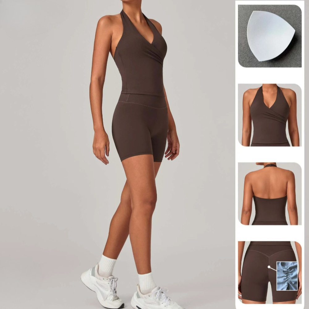 2-teiliges Damen-Sportset für  – Pilates Yoga Jacket Bewertung und Preis