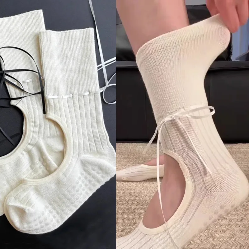 Mode Frauen Yoga Socken Bänder – Youtube Yoga Pilates Bewertung und Preis