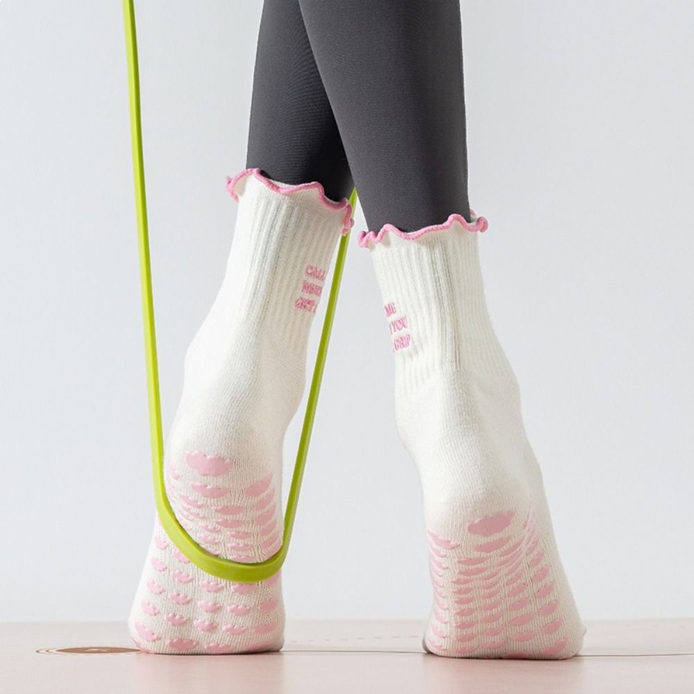 Baumwoll-Pilates-Socken für Fr – Youtube Yoga Pilates Bewertung und Preis